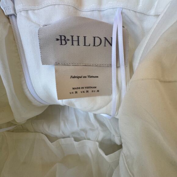 BHLDN Clean Lines Strapless Mini Dress - Size M - Picture 3 of 8